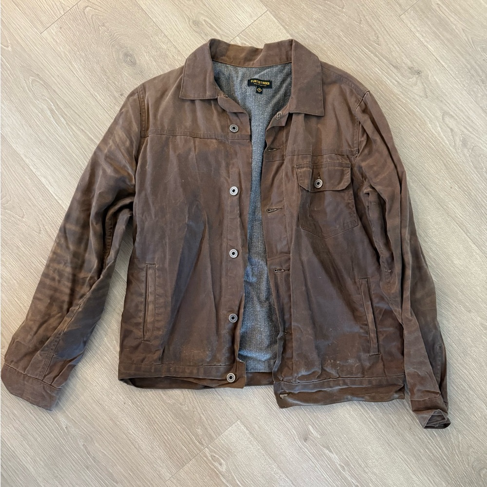 Flint & Tinder waxed Brown Jacket